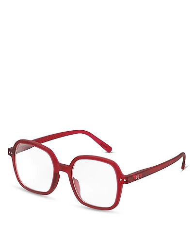 Izipizi Cherry Square Reading Glasses, 49mm