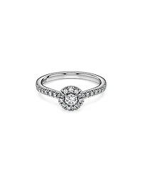 Swarovski Eternity Certified Lab Grown Diamond Halo Ring