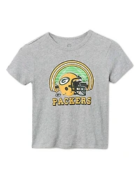 Junk Food Clothing Unisex Nfl Green Bay Packers Game Time Tee - Little Kid, Big Kid