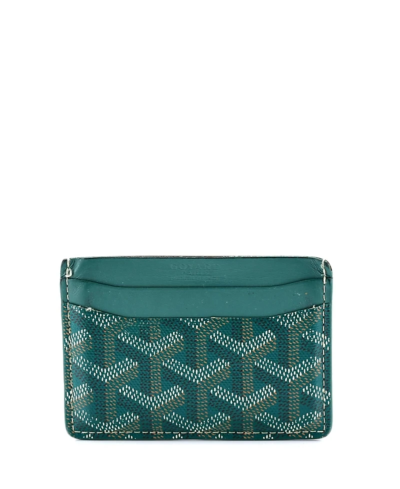Pre-Owned Goyard Saint Sulpice Card Holder Coated Canvas