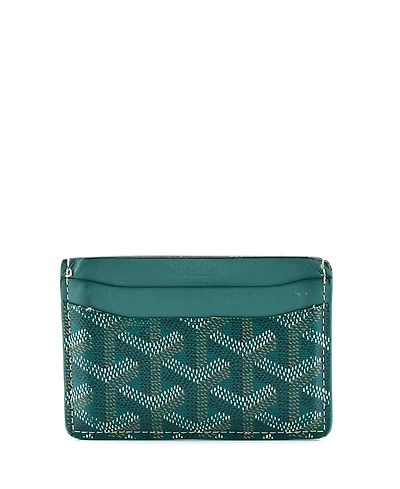 Pre-Owned Goyard Saint Sulpice Card Holder Coated Canvas