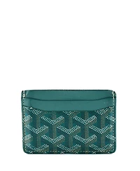 Pre-Owned Goyard Saint Sulpice Card Holder Coated Canvas