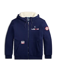 Polo Ralph Lauren Team Usa Fleece Full-Zip Hoodie