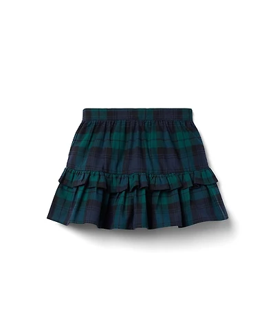 Janie and Jack Girls' Tartan Ruffle Skirt - Baby, Little Kid, Big Kid