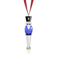 Swarovski Holiday Cheers Nutcracker Ornament, Blue