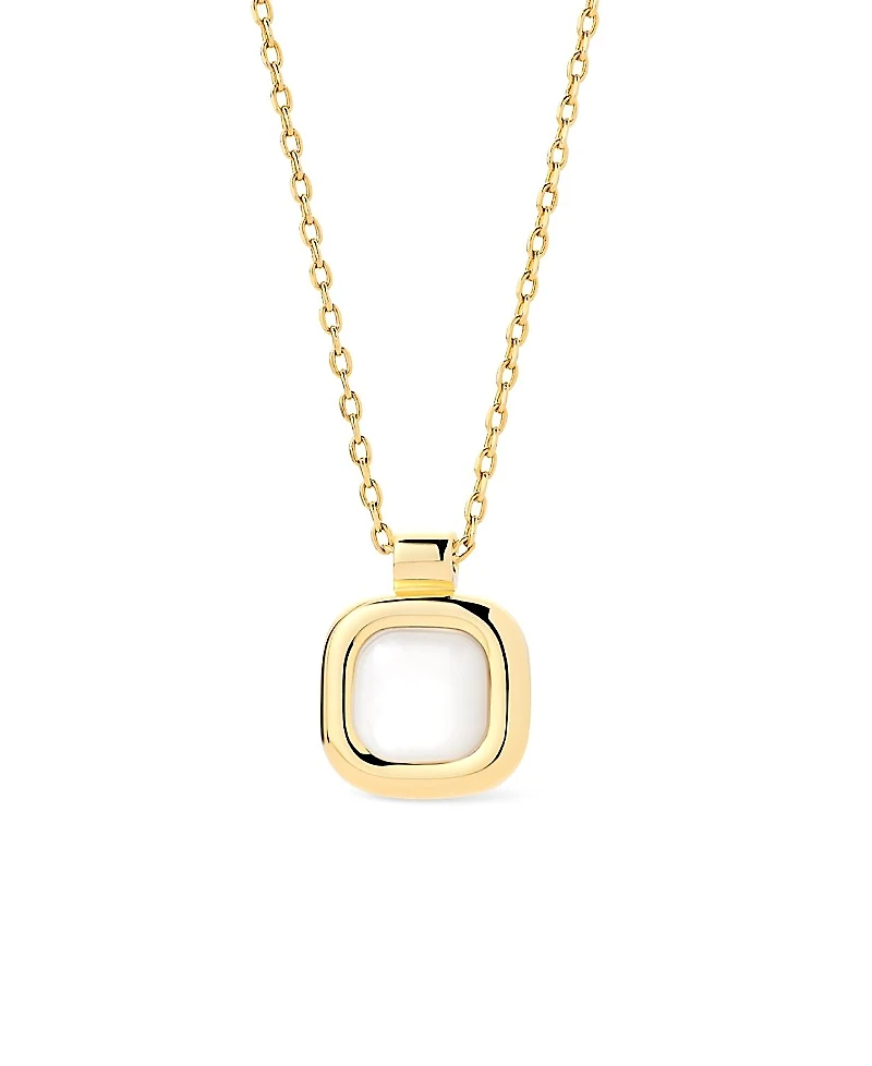 Ana Luisa Clara Mother of Pearl Gold Pendant