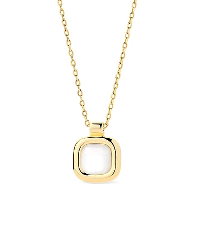 Ana Luisa Clara Mother of Pearl Gold Pendant