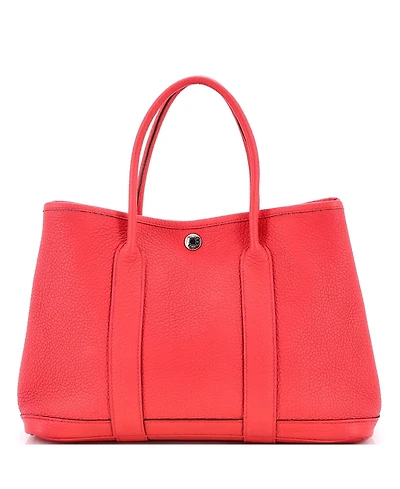 Pre-Owned Hermes 30 Garden Party Tote Leather