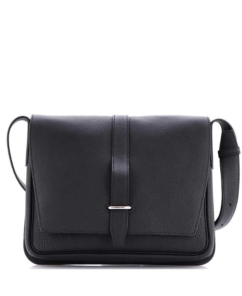 Pre-Owned HERMES Steve Light Junior Messenger Bag Togo