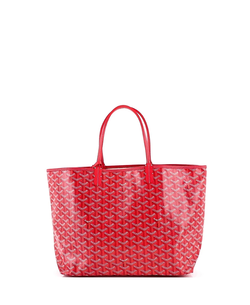 Pre-Owned Goyard Pm Saint Louis Reversible Tote Coated Canvas and Printed Canvas