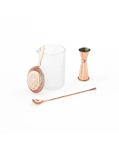 Coppermill Kitchen Cmk Vintage Inspired Glass Barware, Set of 4