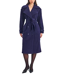 Miss Circle Jaelyn Wool Blend Double-Breasted Belted Coat
