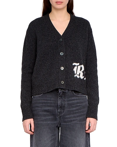 Zadig & Voltaire Masy Merino Wool Cardigan
