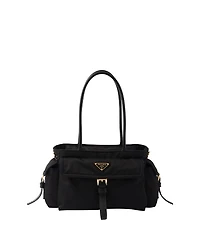 Prada Explore Medium Re-Nylon And Leather Tote Bag