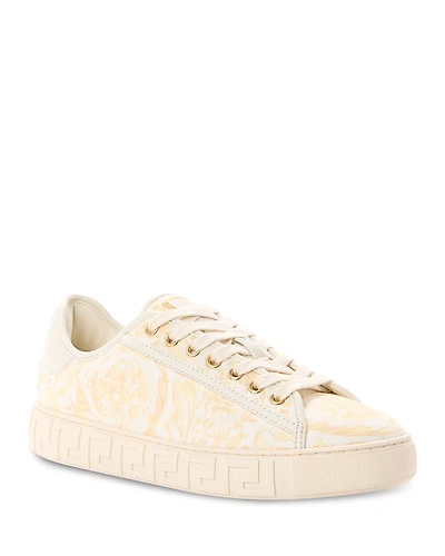 Versace Women's Baroque 92 Fabric Sneakers