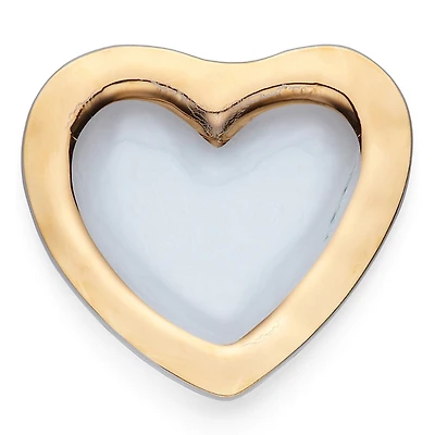 Annieglass Roman Antique 8 Heart Bowl