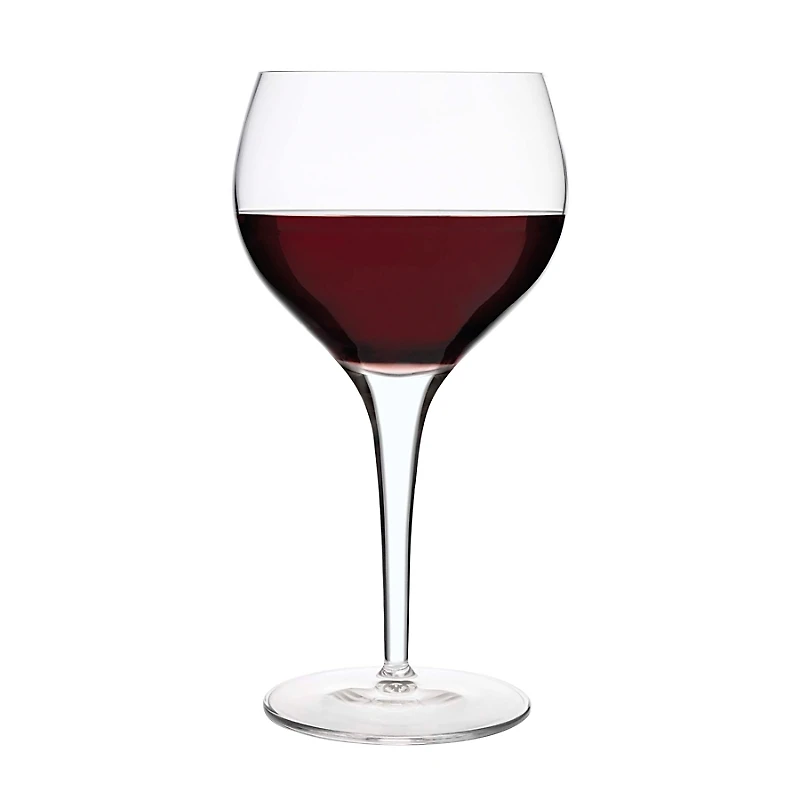 Luigi Bormioli Michelangelo Burgundy Glass, Set of 4