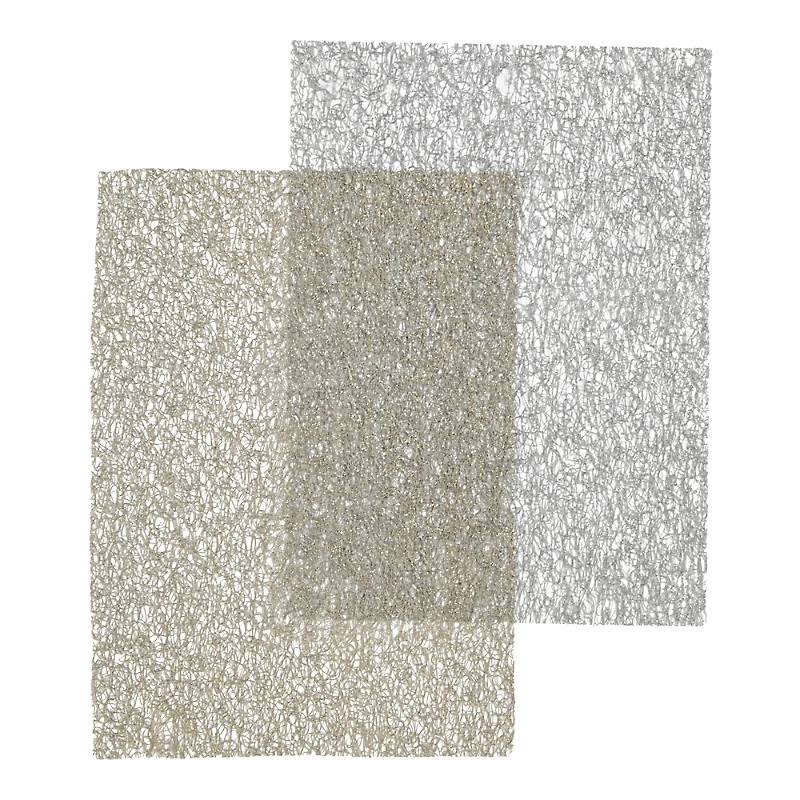 Chilewich Metallic Lace Rectangular Placemat
