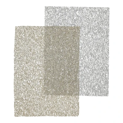 Chilewich Metallic Lace Rectangular Placemat