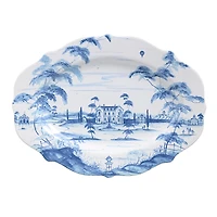 Juliska Country Estate Delft Blue 18.5 Serving Platter Main House