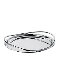 Christofle Vertigo Round Tray