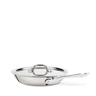 D3 Stainless Steel 10 Fry Pan with Lid
