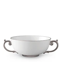 L'Objet Aegean Soup Bowl with Handles