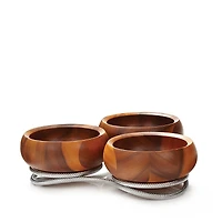 Nambe Braid Collection Condiment Server