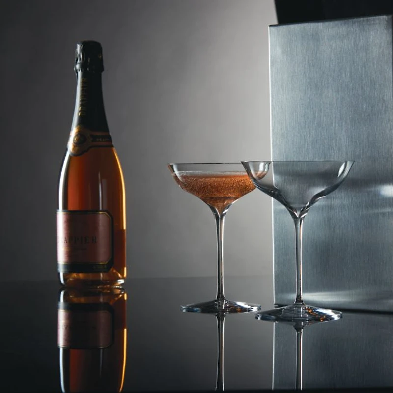 Elegance Champagne Belle Coupe Glass, Pair