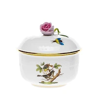 Herend Rothschild Bird Covered Sugar Bowl