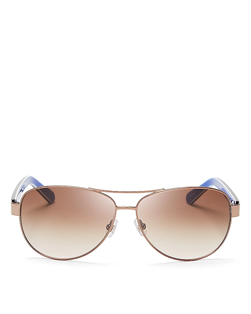 kate spade new york Dalia Aviator Sunglasses