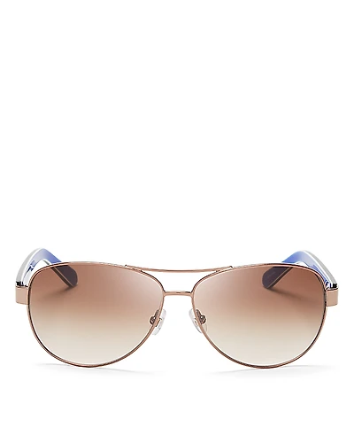 kate spade new york Dalia Aviator Sunglasses