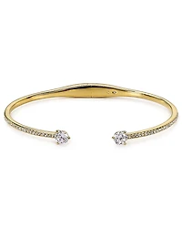 Nadri Cubic Zirconia Float Hinge Cuff