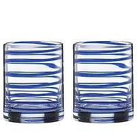 kate spade new york Charlotte Street Double Old-Fashioned Glass, Set of 2