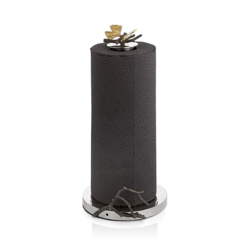 Butterfly Ginkgo Paper Towel Holder