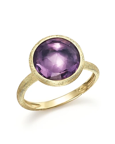 Marco Bicego 18K Yellow Gold Jaipur Ring with Amethyst