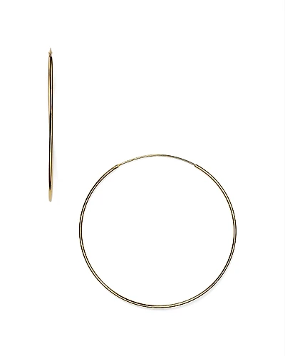 Argento Vivo Endless Hoop Earrings