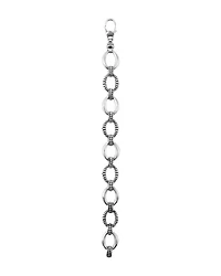 LAGOS Oval Link Sterling Silver Bracelet