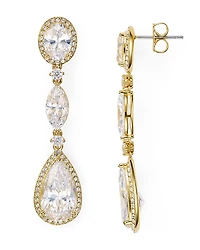 Nadri Oval Drop Earrings