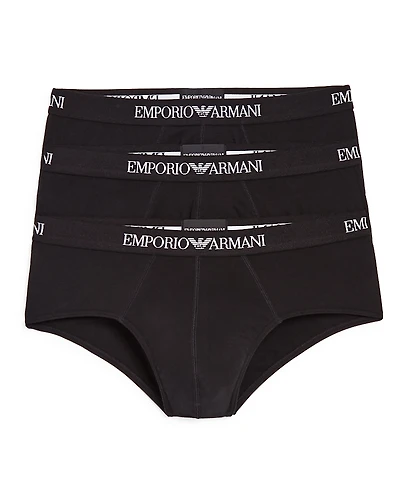 Emporio Armani Pure Cotton Briefs - Pack of 3