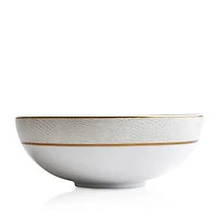Bernardaud Sauvage White Salad Bowl
