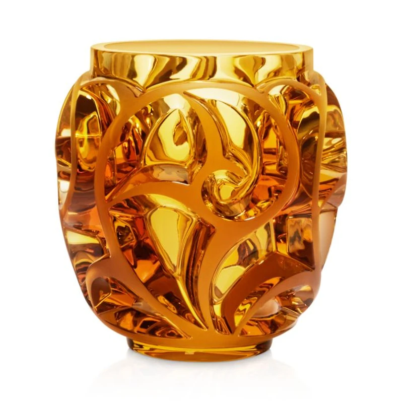 Tourbillon Amber Vase