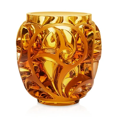 Tourbillon Amber Vase