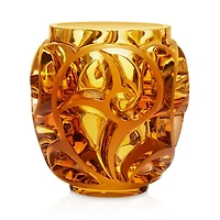 Tourbillon Amber Vase