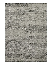 Nourison Luminance LUM11 Rug - Ivory/Black, 3'5 x 5'5
