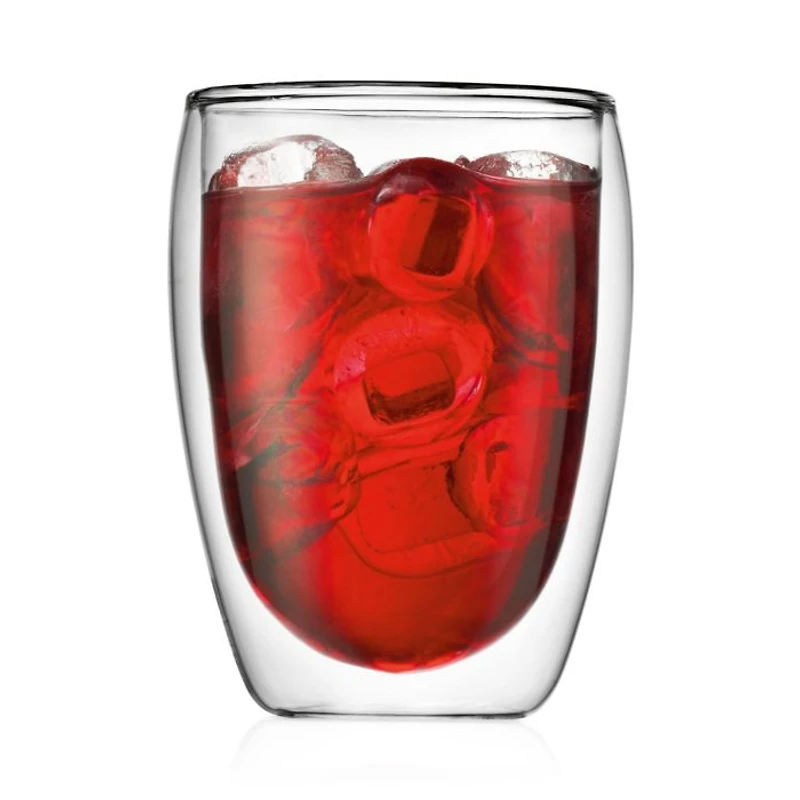 Pavina Medium Two Piece Glass