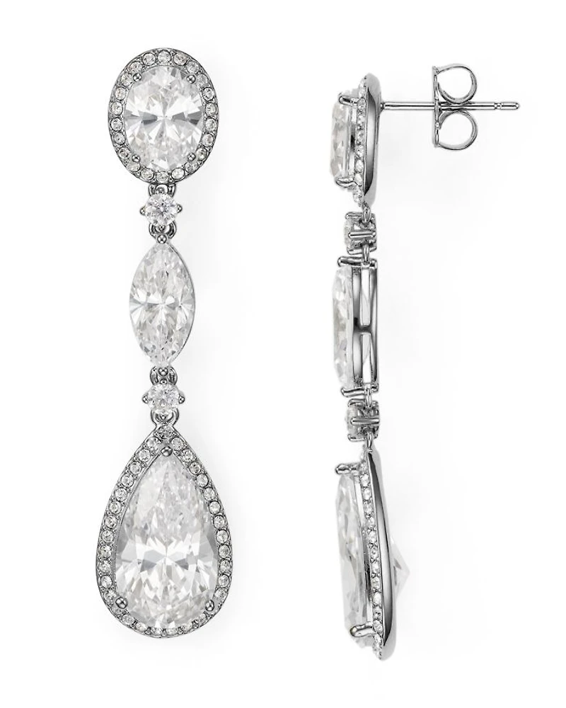 Oval Drop Earrings