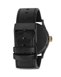 Sentry Leather Watch, 42mm