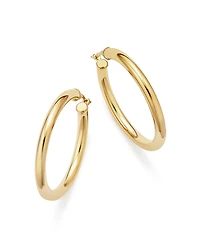 Bloomingdale's Fine Collection 14K Yellow Gold Tube Hoop Earrings