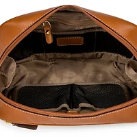 Life Pelle Traditional Leather Toiletry Kit